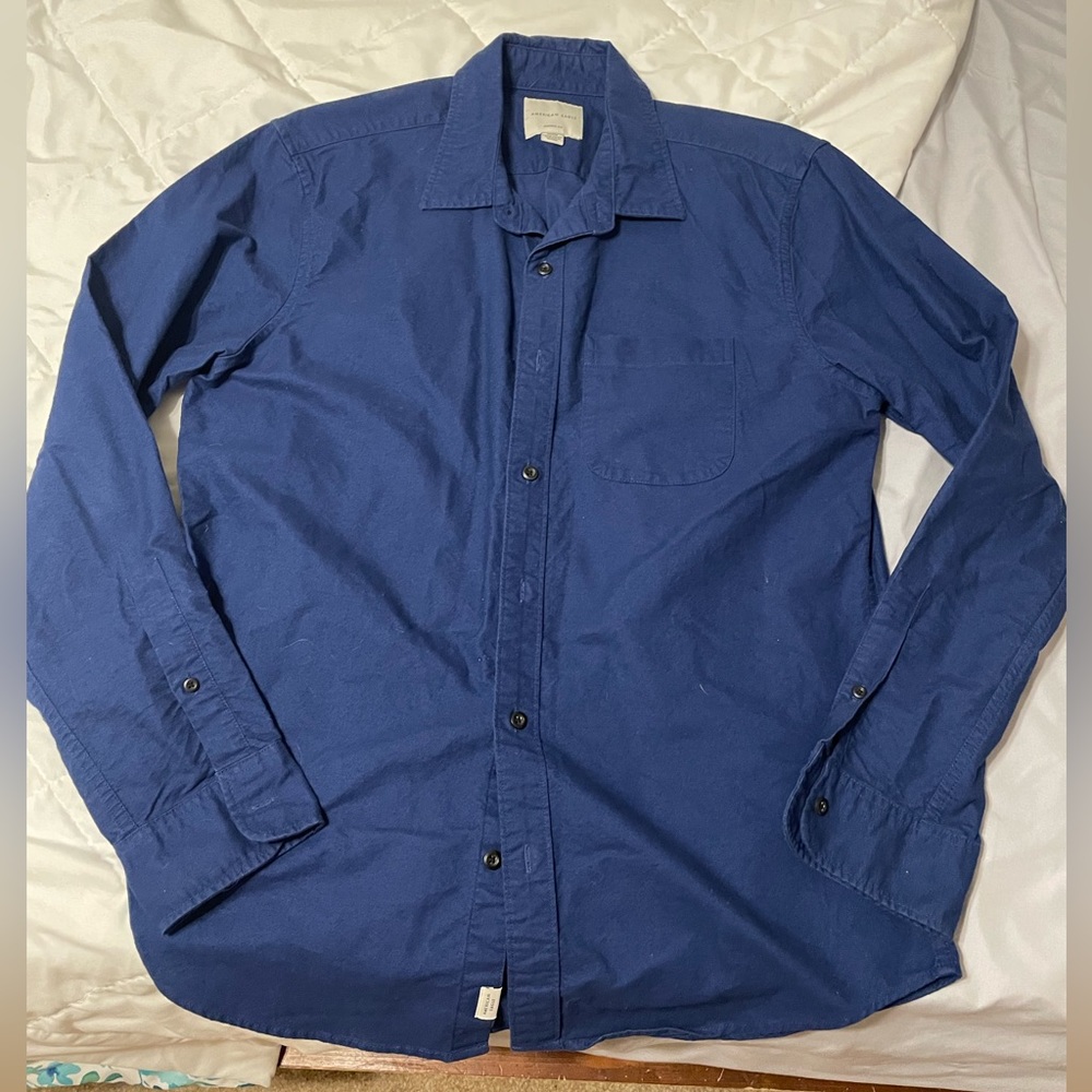 American eagle and hollister button downs, mens medium